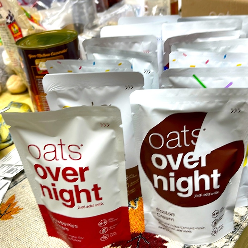 15 packs of Over Night Oats